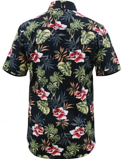 D555 Wilton Hawaiian Ao Print Short Sleeve Shirt - Koszule - Koszule 2XL-10XL