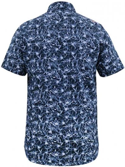D555 Padbury Floral Ao Printed S/S Shirt Navy - Koszule - Koszule 2XL-10XL