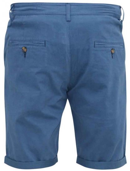 D555 Nelson Stretch Chino Shorts Blue - Szorty - Szorty W40-W60