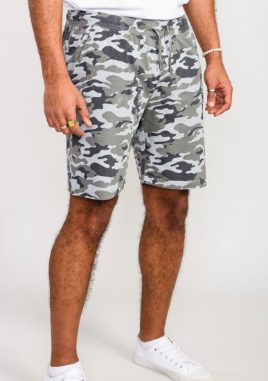 D555 Carlton Elasticated Waist Jersey Camo Shorts - Dresy & spodenki dresowe - Dresy & Spodnie Dresowe 2XL-12XL
