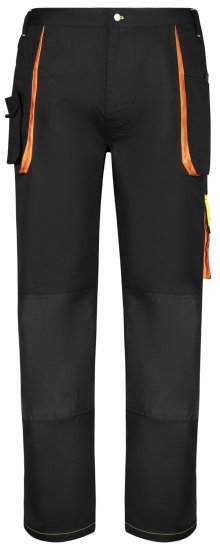 Adamo 109110 Spodnie Robocze Czarne - Odzież robocza - Odzież robocza 3XL-6XL