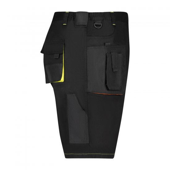 Adamo 109120 Szorty Robocze Czarne - Odzież robocza - Odzież robocza 3XL-6XL