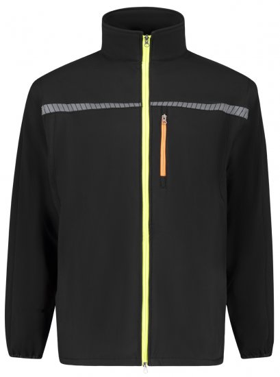 Adamo 109130 Softshellowa Kurtka Robocza Czarna - Odzież robocza - Odzież robocza 3XL-6XL