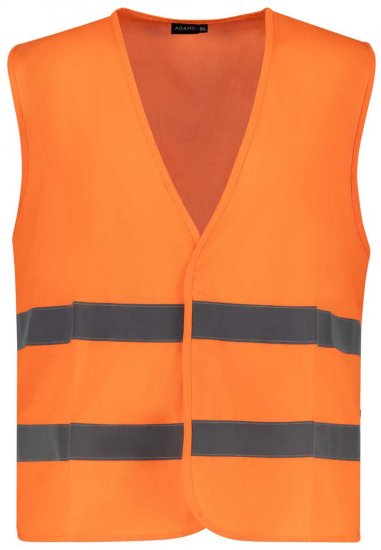 Adamo 109140 Kamizelka Ostrzegawcza Pomarańczowa - Odzież robocza - Odzież robocza 3XL-6XL