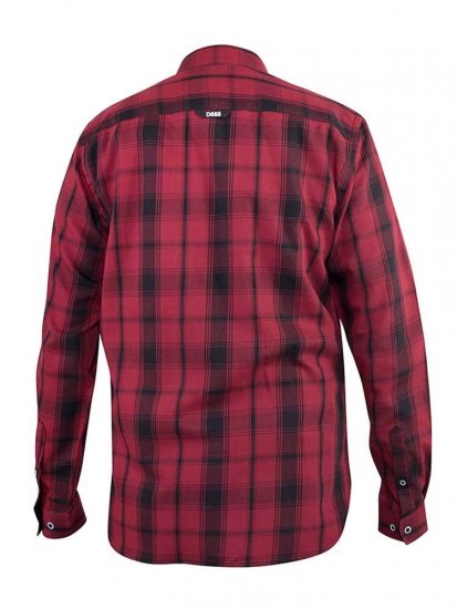 D555 Benalla Check Long Sleeve Button Down Shirt - Koszule - Koszule 2XL-10XL