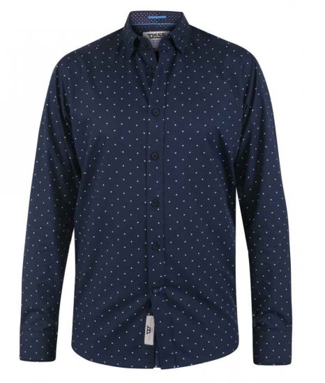 D555 Boscastle LS Shirt - Koszule - Koszule 2XL-10XL