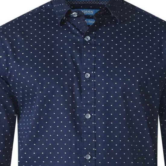 D555 Rashard Long Sleeve Printed Shirt - Koszule - Koszule 2XL-10XL
