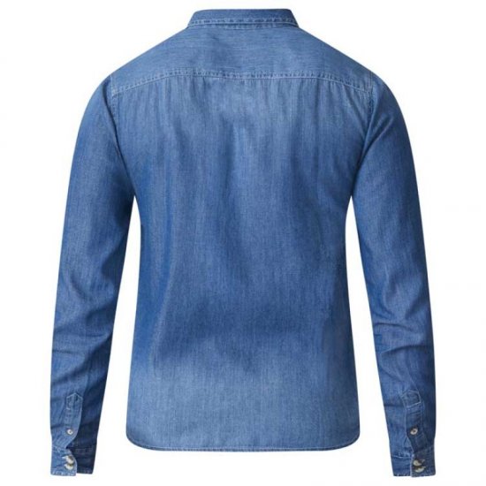 D555 Adcock Long Sleeve Vintage Denim Shirt - Koszule - Koszule 2XL-10XL