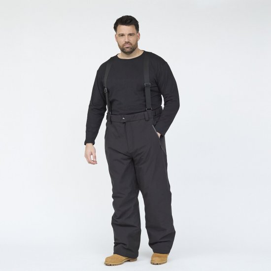North Latitude Ski pant Black - Odzież narciarska - Ciepła odzież narciarska i zimowa