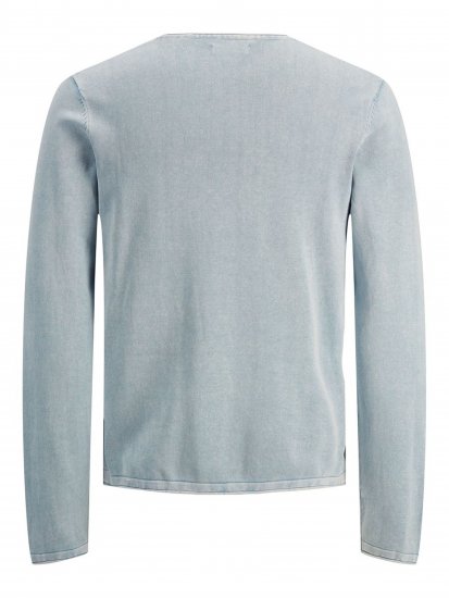 Jack & Jones JJELEO Knit Faded Denim - Bluzy & bluzy z kapturem - Bluzy & Bluzy z kapturem 2XL-12XL