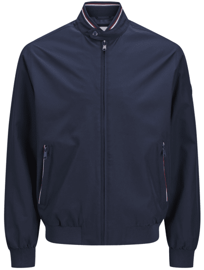 Jack & Jones Brook Bomber Seaborne - Kurtki Męskie Duże Rozmiary - Kurtki Duże rozmiary 2XL-8XL