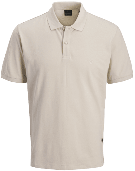 Jack & Jones Weston Koszulka Polo Jasnobeżowa - Koszulki polo - Koszulki Polo 2XL-8XL