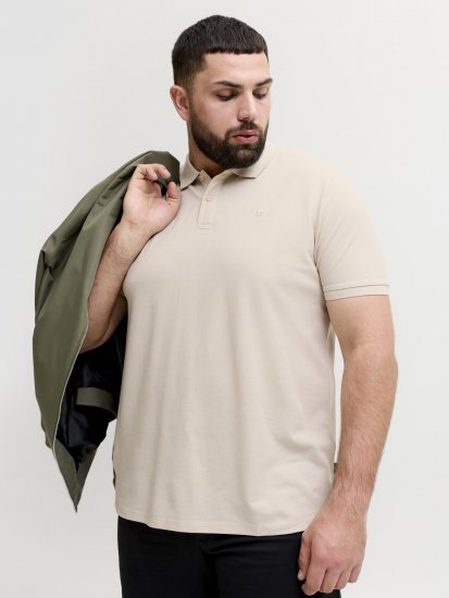 Jack & Jones Weston Koszulka Polo Jasnobeżowa - Koszulki polo - Koszulki Polo 2XL-8XL