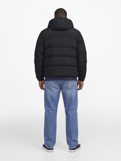 Jack & Jones Sage Kurtka pikowana Czarny - Kurtki Męskie Duże Rozmiary - Kurtki Duże rozmiary 2XL-8XL