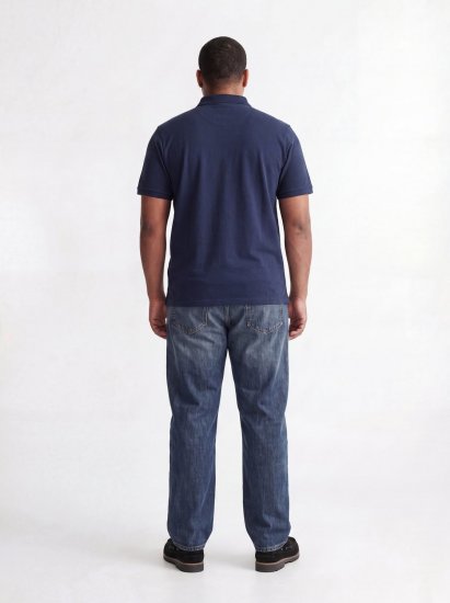 Jack & Jones Rush koszulka polo 2-pak czarna/granatowa - Koszulki polo - Koszulki Polo 2XL-8XL