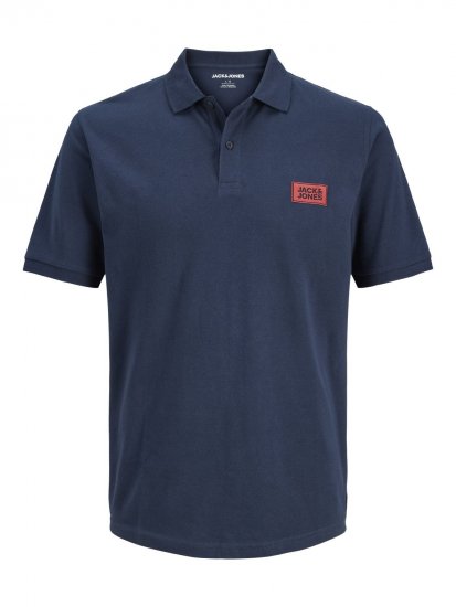 Jack & Jones Rush koszulka polo 2-pak czarna/granatowa - Koszulki polo - Koszulki Polo 2XL-8XL