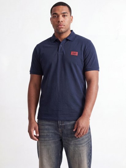 Jack & Jones Rush koszulka polo 2-pak czarna/granatowa - Koszulki polo - Koszulki Polo 2XL-8XL