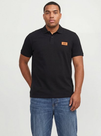 Jack & Jones Rush koszulka polo 2-pak czarna/granatowa - Koszulki polo - Koszulki Polo 2XL-8XL