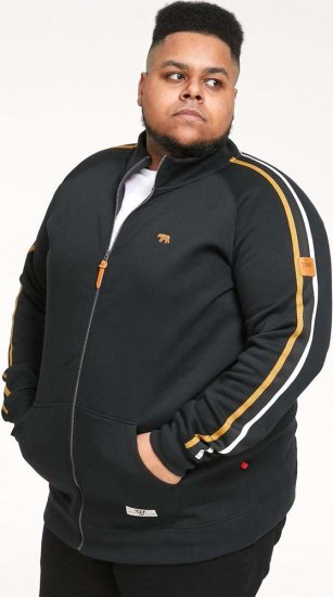 D555 MARSTON Zip Through Sweatshirt - Bluzy & bluzy z kapturem - Bluzy & Bluzy z kapturem 2XL-12XL