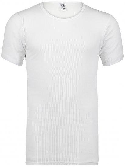 Adamo Prestige Double Ribbed Under-T-shirt White - Bielizna & stroje kąpielowe - Bielizna & Stroje kąpielowe 2XL-8XL