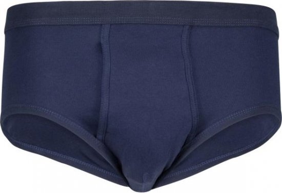 Adamo Royal Ribbed Briefs Navy - Bielizna & stroje kąpielowe - Bielizna & Stroje kąpielowe 2XL-8XL