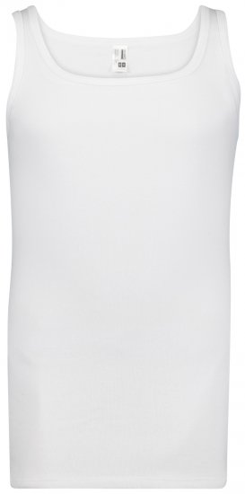 Adamo Royal Fine Ribbed Undershirt White - Bielizna & stroje kąpielowe - Bielizna & Stroje kąpielowe 2XL-8XL