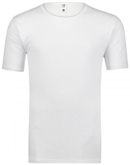 Adamo Royal Fine Ribbed Under-T-shirt White - Bielizna & stroje kąpielowe - Bielizna & Stroje kąpielowe 2XL-8XL