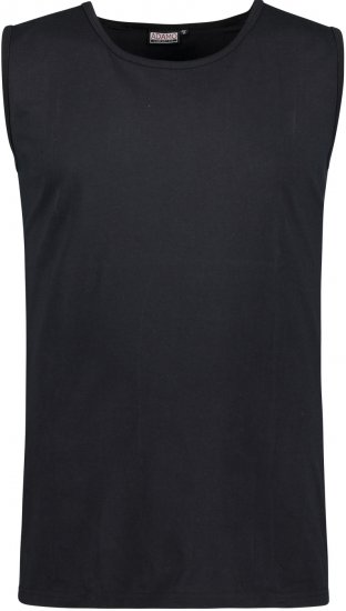 Adamo Rod Comfort Fit Tank Top Black - Koszulki - T-shirty meskie Duże Rozmiary - 2XL-14XL