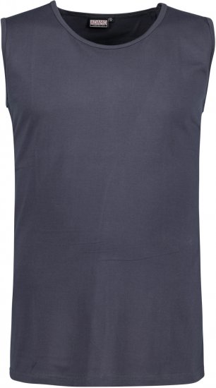 Adamo Rod Comfort Fit Tank Top Charcoal - Koszulki - T-shirty meskie Duże Rozmiary - 2XL-14XL