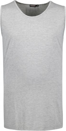 Adamo Rod Comfort Fit Tank Top Grey - Koszulki - T-shirty meskie Duże Rozmiary - 2XL-14XL