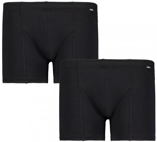 Adamo Jack Boxer shorts 2-pack Black - Bielizna & stroje kąpielowe - Bielizna & Stroje kąpielowe 2XL-8XL