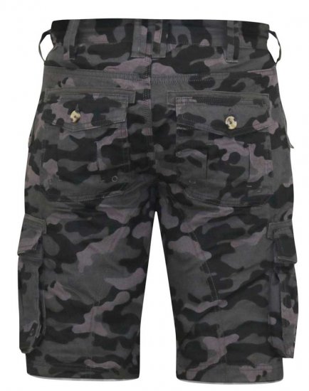 D555 ZAVIER Camo Cotton Cargo Shorts - Szorty - Szorty W40-W60