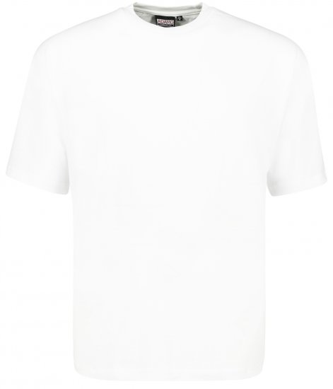 Adamo Magic T-shirt White TALL SIZES - ODZIEŻ MĘSKA MT-6XLT - WYSOKIE-rozmiary