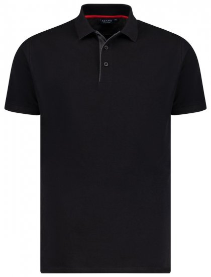 Adamo 139401 Koszulka polo Czarna - Koszulki polo - Koszulki Polo 2XL-8XL