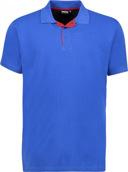 Adamo Pablo Comfort fit Polo Shirt Royal Blue - Koszulki polo - Koszulki Polo 2XL-8XL