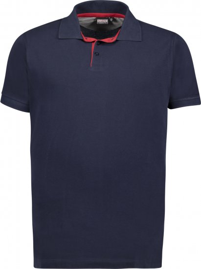 Adamo Pablo Comfort fit Polo Shirt Navy - Koszulki polo - Koszulki Polo 2XL-8XL