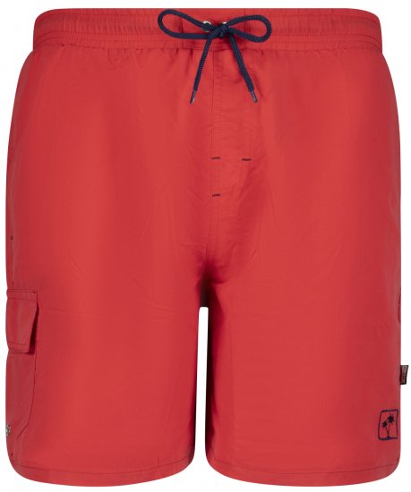 Adamo Kuba Cargo Swimshorts Red - Bielizna & stroje kąpielowe - Bielizna & Stroje kąpielowe 2XL-8XL