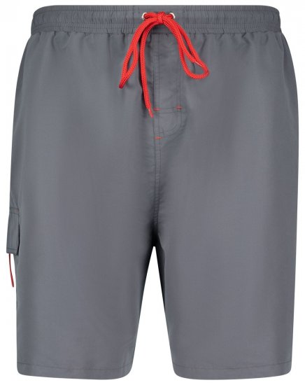 Adamo 141230 Szorty kąpielowe Ciemnoszary - Bielizna & stroje kąpielowe - Bielizna & Stroje kąpielowe 2XL-8XL