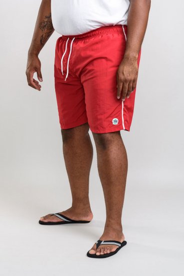 D555 Yarrow Swimshorts Red - Bielizna & stroje kąpielowe - Bielizna & Stroje kąpielowe 2XL-8XL