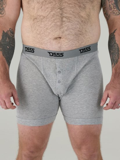 Duke Driver Boxershorts Black, Grey, Navy 3-Pack - Bielizna & stroje kąpielowe - Bielizna & Stroje kąpielowe 2XL-8XL
