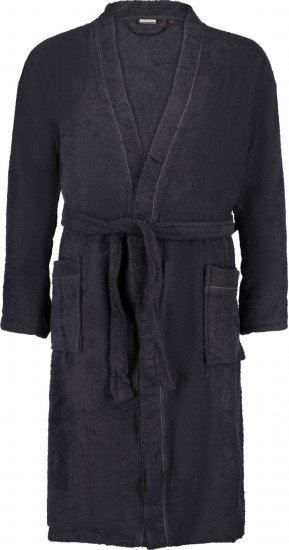 Adamo Joey Bathrobe Black - Bielizna & stroje kąpielowe - Bielizna & Stroje kąpielowe 2XL-8XL