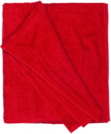 Adamo Helsinki XXL Towel Red - Bielizna & stroje kąpielowe - Bielizna & Stroje kąpielowe 2XL-8XL