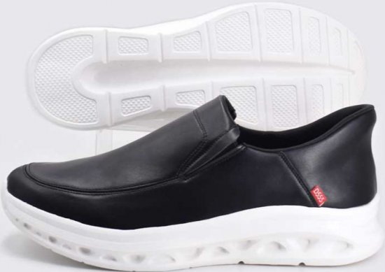 D555 Carlisle 2 Kingsize Hands Free Shoes Black - Buty męskie 40-52 - 