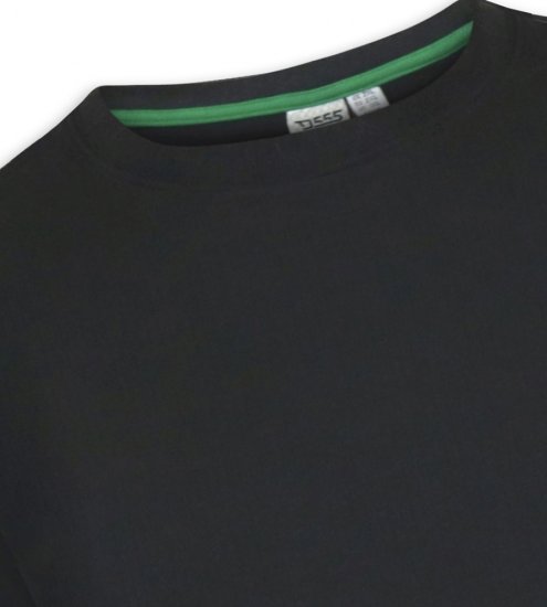 D555 Motherwell Thermal Short Sleeve T-Shirt Black - Bielizna & stroje kąpielowe - Bielizna & Stroje kąpielowe 2XL-8XL