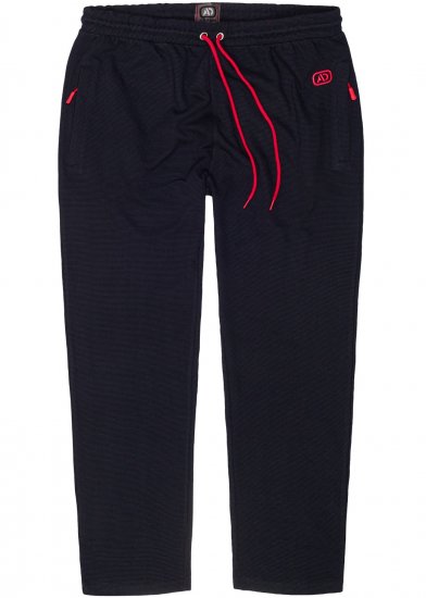 Adamo Matteo Ottoman Sweatpants Navy - Dresy & spodenki dresowe - Dresy & Spodnie Dresowe 2XL-12XL