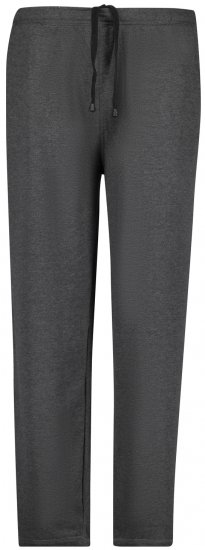 Adamo Athen Sweatpants with Open Hem Charcoal - Dresy & spodenki dresowe - Dresy & Spodnie Dresowe 2XL-12XL