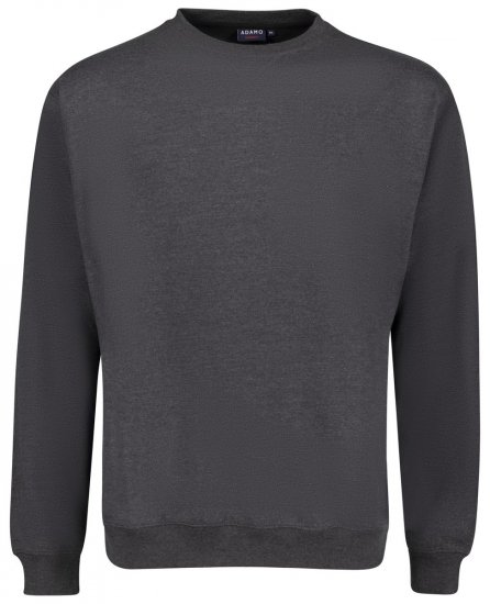 Adamo 159303 Bluza Ciemnoszary melanż - Bluzy & bluzy z kapturem - Bluzy & Bluzy z kapturem 2XL-12XL