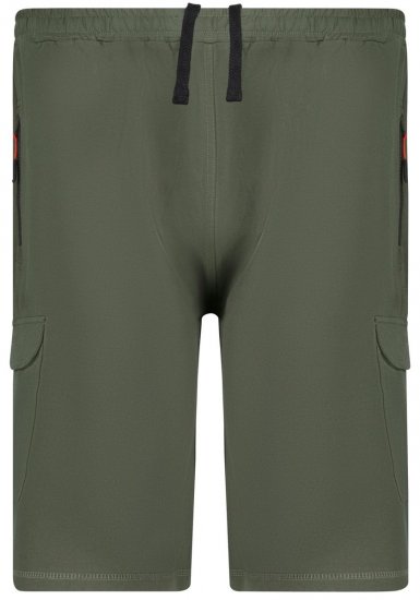 Adamo 159308 Szorty cargo Oliwkowy - Dresy & spodenki dresowe - Dresy & Spodnie Dresowe 2XL-12XL