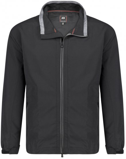 Adamo Oswin Lightweight Fitness Jacket Black - Odzież sportowa - Odzież sportowa 2XL-10XL