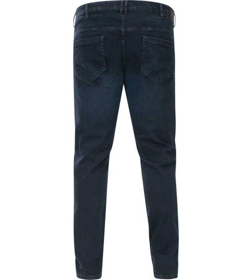 D555 Daniel Tapered Fit Stretch Jeans Blue/Black Wash - Dżinsy & spodnie - Dżinsy i Spodnie - W40-W70